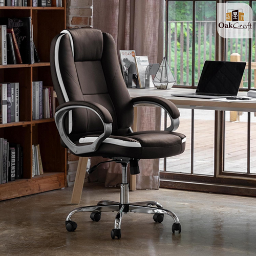 Gloster High Back Leatherette Ergonomic Office Chair