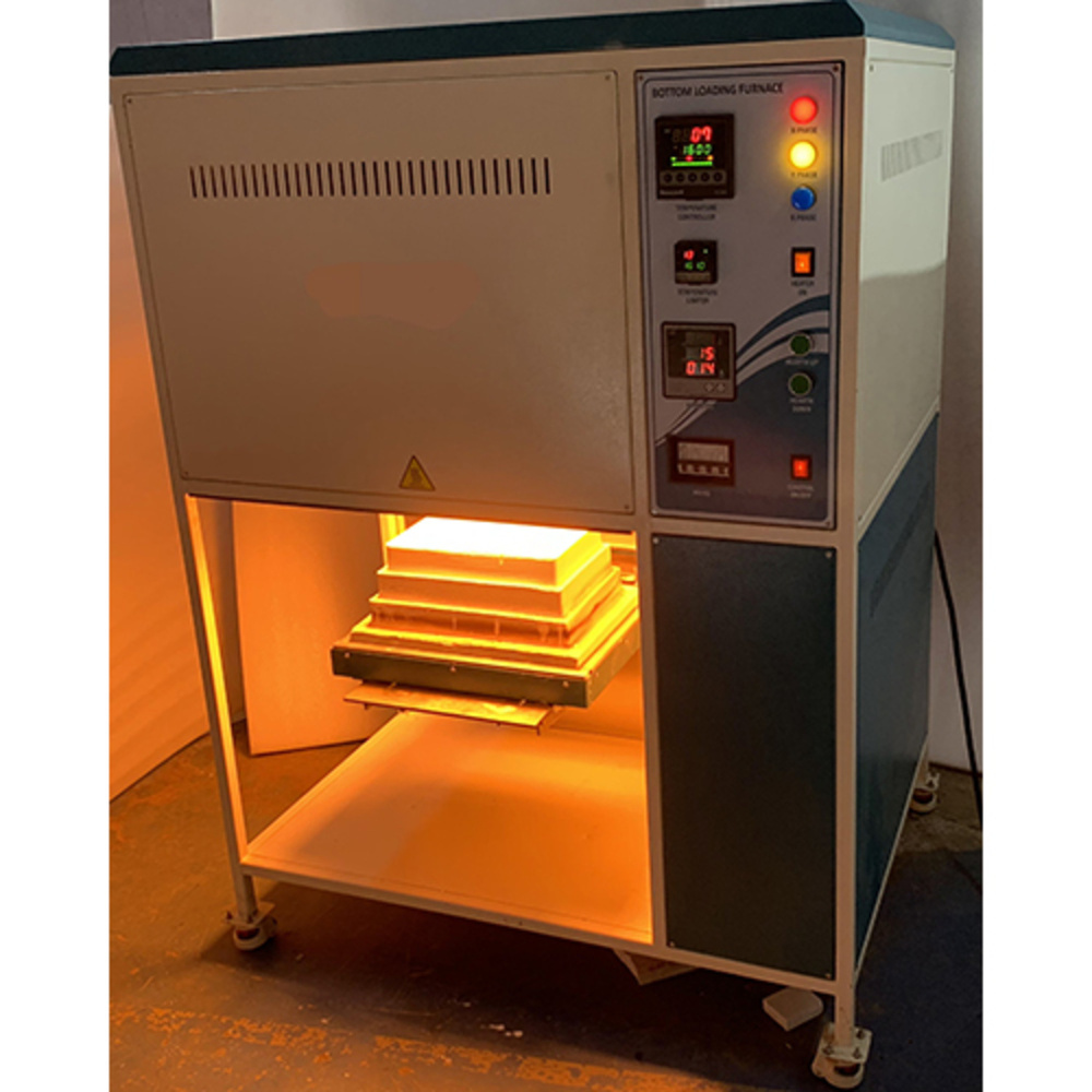 Industrial Bottom Loading Furnace - Multiple Sizes, White, 220-440V | Durable Material, Warranty Included
