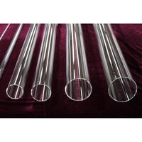 Quartz Glass Tubes - Color: Transparent