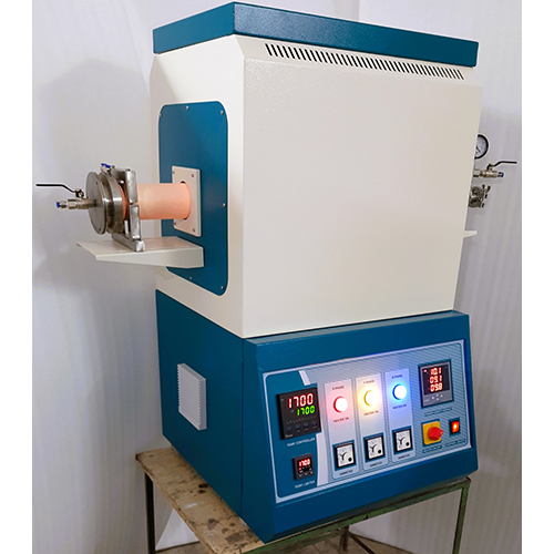 High Temperature Tube Furnace - Color: White And Blue