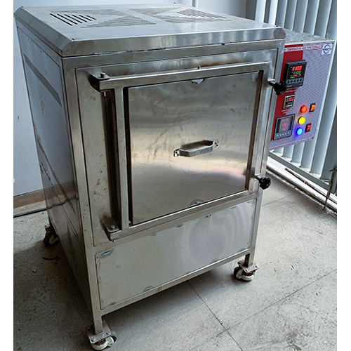 Stainless Stee Body Muffle Furnace - Color: Silver