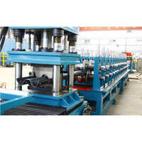 Metal Crash Road Crash Barrier Roll Forming Machine - Automatic Grade: Automatic