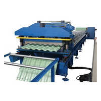 Colour Coated Roofing Sheet Making Machine - Automatic Grade: Semi-automatic
