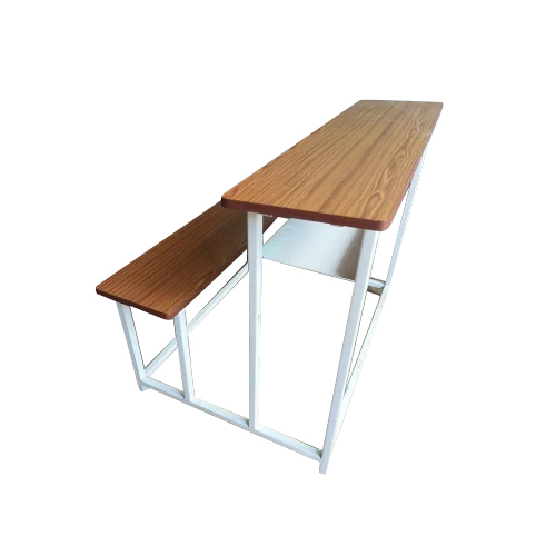 Wooden Class Room Bench - Color: Brown