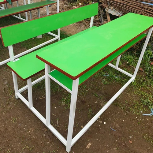 2 Seater Secondary School Bench - Color: Green