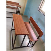 Primary School Bench - Wood, 36x28x30 inches | Durable, Polished