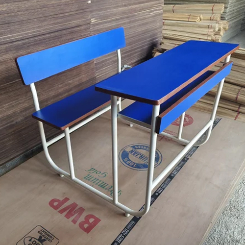 School Bench and Desk