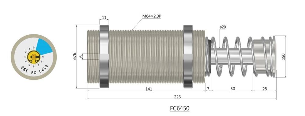 FC 6450 Shock Absorber