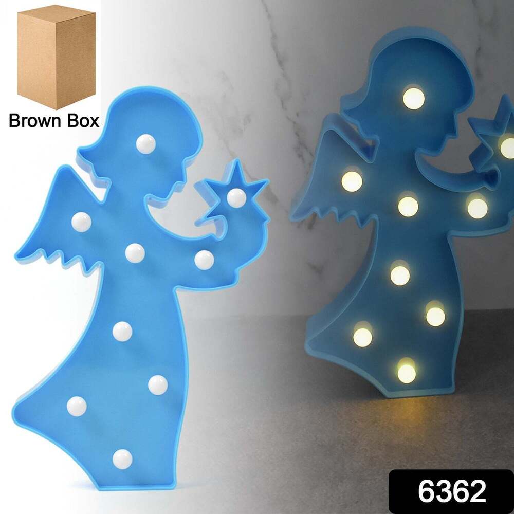 LED Angel Shape Night Light Desk Lamps