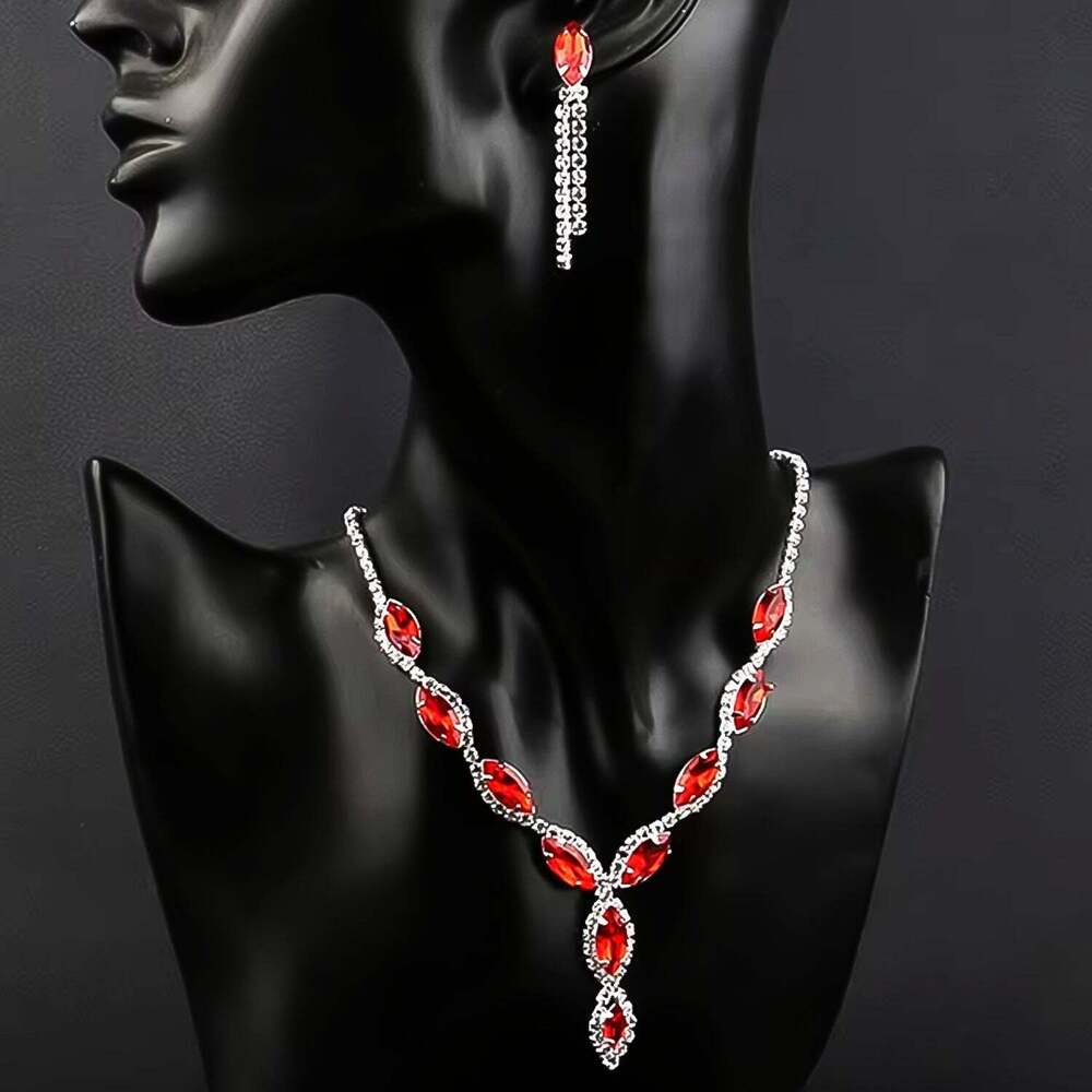 Necklace and Earrings Set Wedding Jewelry Sets