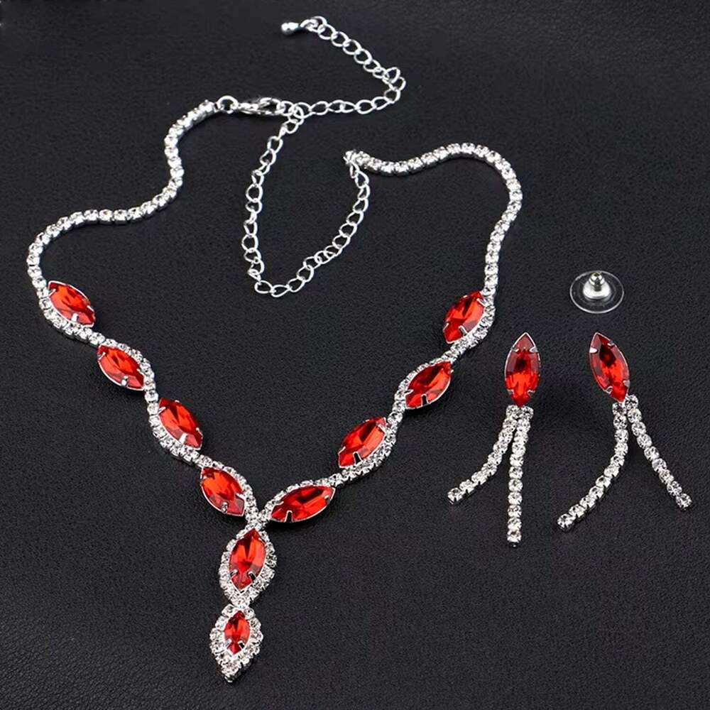 Necklace and Earrings Set Wedding Jewelry Sets