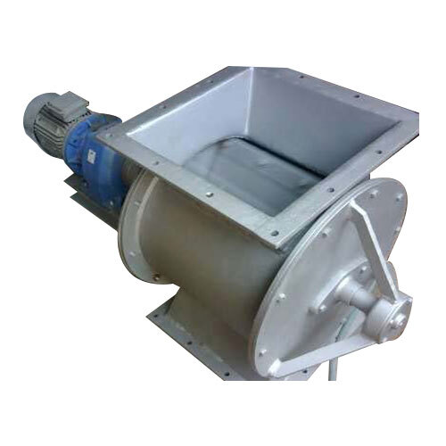Industrial Rotary Airlock Valve - Color: Silver