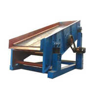 Eccentric Type Vibrating Screen - Stainless Steel, Standard Size, Blue Color | Electric Powered, 50-60 Hertz Frequency For Industrial Applications