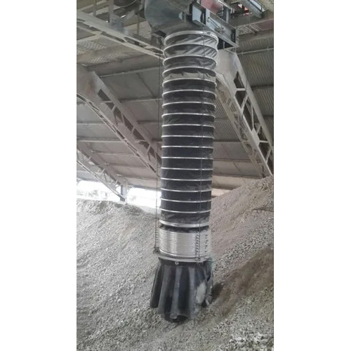 Bulk Loading Spout - Color: Silver