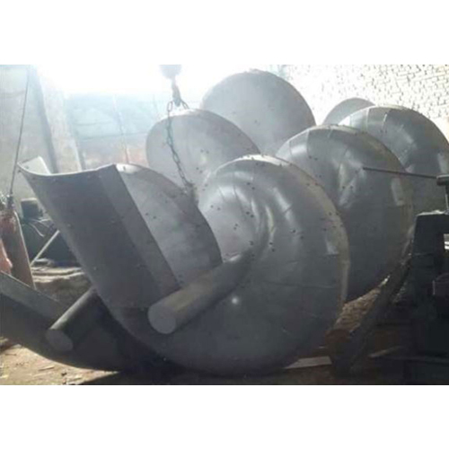 Mild Steel Spiral Chute - Color: Silver