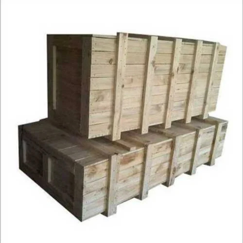 Industrial Packaging Wooden Box - Finishing: Glossy Lamination