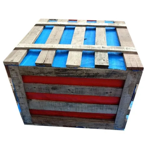 Rubberwood Industrial Packaging Box