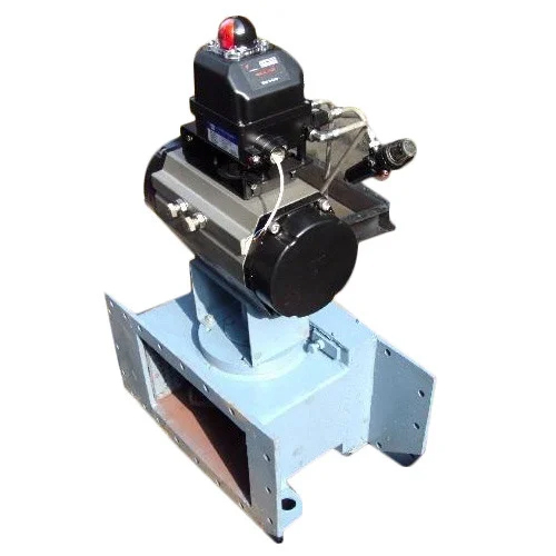 Pneumatic Mild Steel Flow Control Gate - Color: Any Color