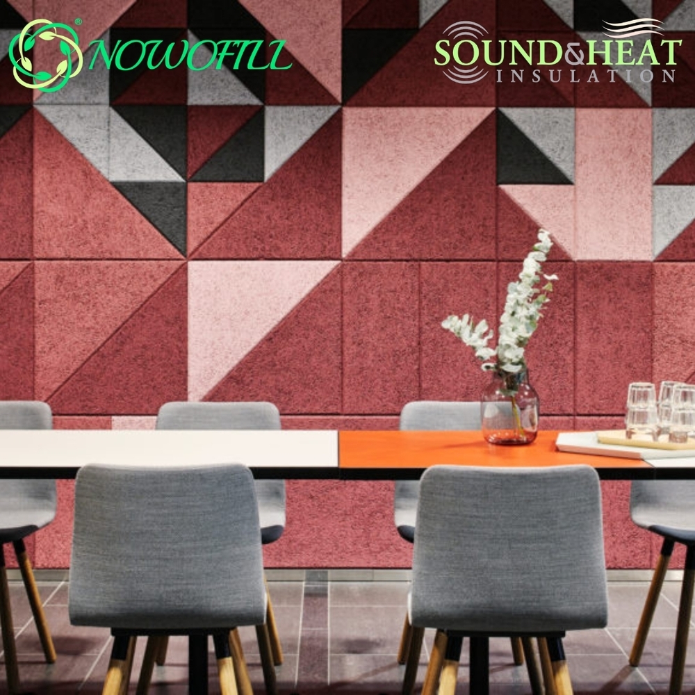 Nowofill Acoustic Pet Panels For Sound absorbing (9mm)