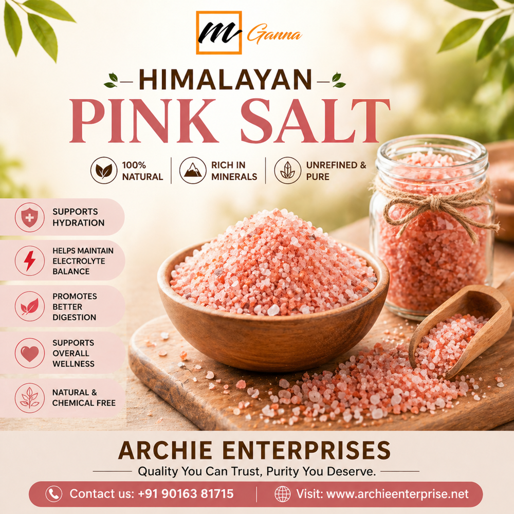 Himalayan Pink Salt Granules - Application: Cooking & Seasoning Health & Wellness Products Spa & Bath Uses Food Industry Retail & Bulk Supply