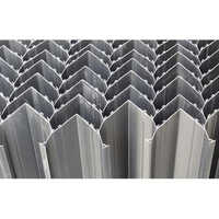 Tube Settler System - Microfiber Material, 500 M3/hr Capacity , Grey Color, Industrial Application