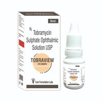 Tobramycin Sulphate Ophthalmic Solution - 0.3% W/v, 25x5ml Pack , Eye Drops For Treating Bacterial Infections With Preservative Added