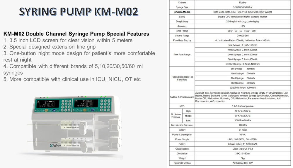 Dual Syringe Pump