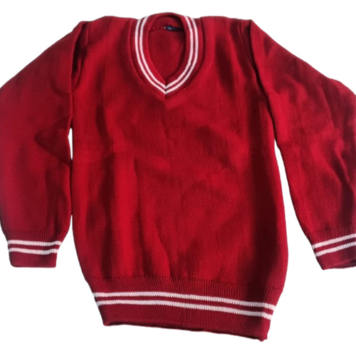 School Sweaters - Color: Red