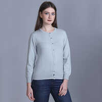 Ladies Full Sleeve Cardigan - Color: Different Available