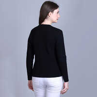LADIES WOOLEN SHORT CARDIGAN