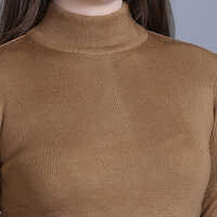 Ladies High Neck Pullover