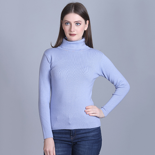 Ladies Sky Blue Modern Pullover. - Color: Different Available