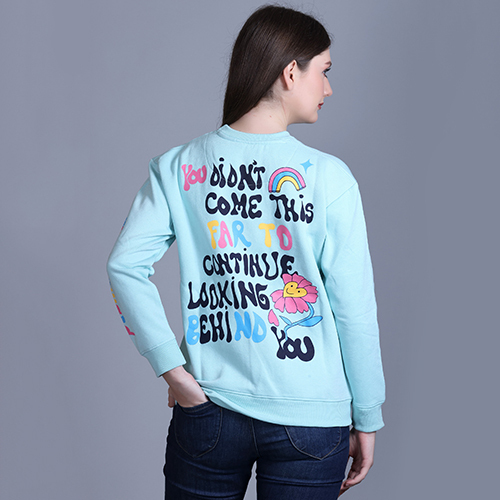 Full Sleeve Printed Sweatshirt