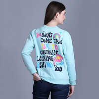 Full Sleeve Printed Sweatshirt