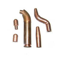 Spot Welding Electrode - Copper Material, Diameter >10 Mm, Size 5-25 Mm, Welding Current 100 A - 130 A, Working Temperature 50â°c, Ac Opening Pattern