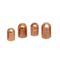 Copper Gun Cap Tip - Copper Material, 16mm Diameter, 16-20mm Length | Easy Installation, Ac Opening Pattern, 50â°c Working Temperature