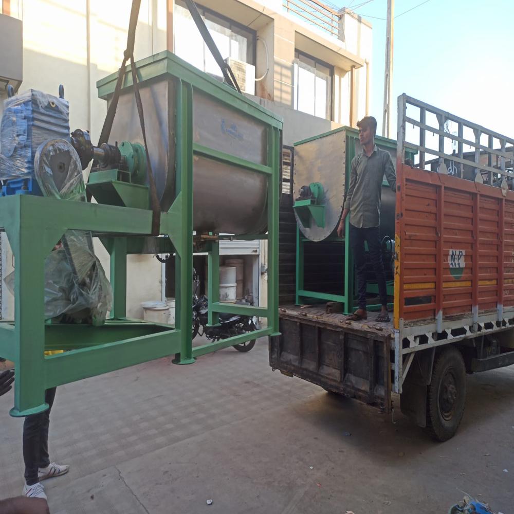 1000 liters Ribbon Mixer Machine