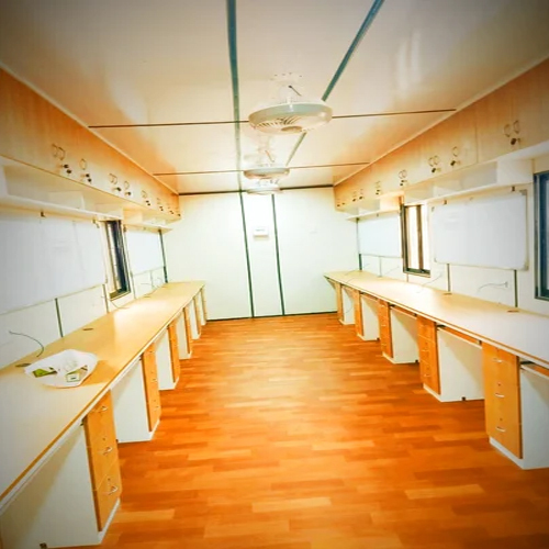 Portable Office Container - Floor Material: Plywood