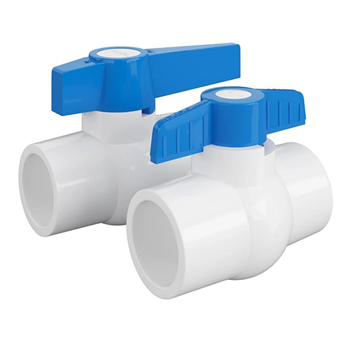 Upvc Ball Valve - Color: White