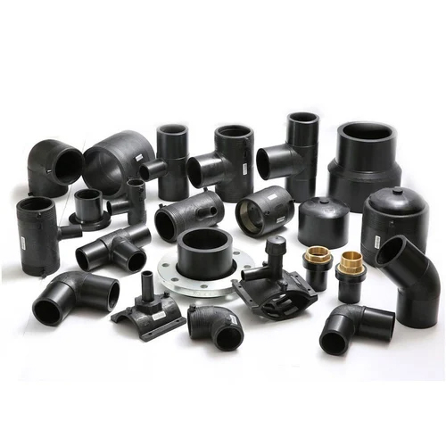 Hdpe Pipe Fittings - Color: Black