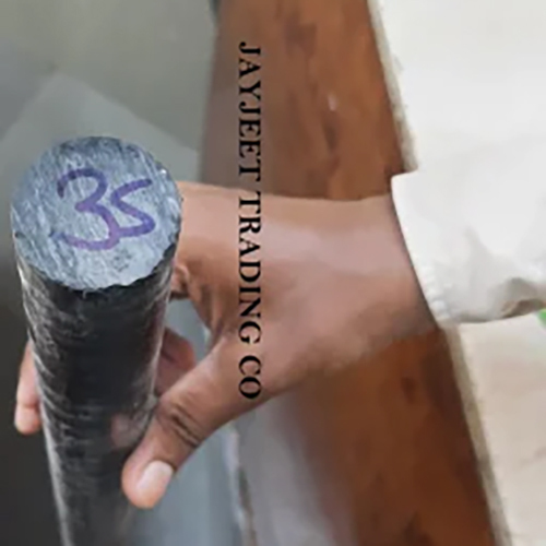 35mm Dia Black Delrin Rod