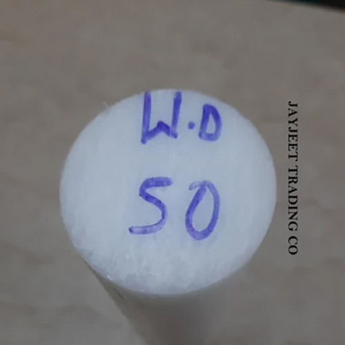 50mm Dia Delrin Rod White