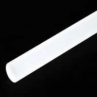 Polyacetal Delrin Rods - 1 Meter Length, Round Shape, White Color, Available In Various Thicknesses | Ideal For Automotive, Aerospace, Medical Industries