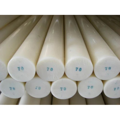 Round Nylon Rod - Color: White