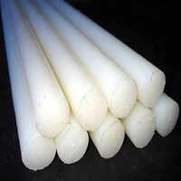 High Density Polyethylene Rods - 1000mm Length, Rigid White Hdpe Material With Excellent Chemical Resistance And Impact Durability