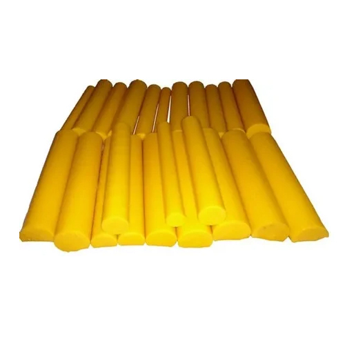 Round Polyurethane Rod - Color: Yellow