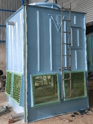 Commercial Cooling Tower - Color: Blue