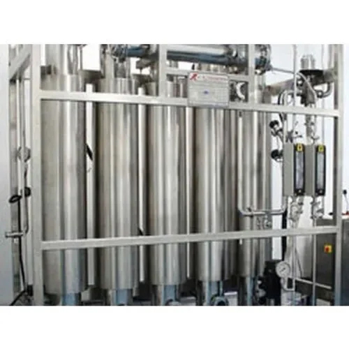 Multi Column Distillation Plant - Stainless Steel, 220-440 Volt, High Purity Water Production | Electric Powered, Multi-Column Design, Essential for Pharmaceutical Industry