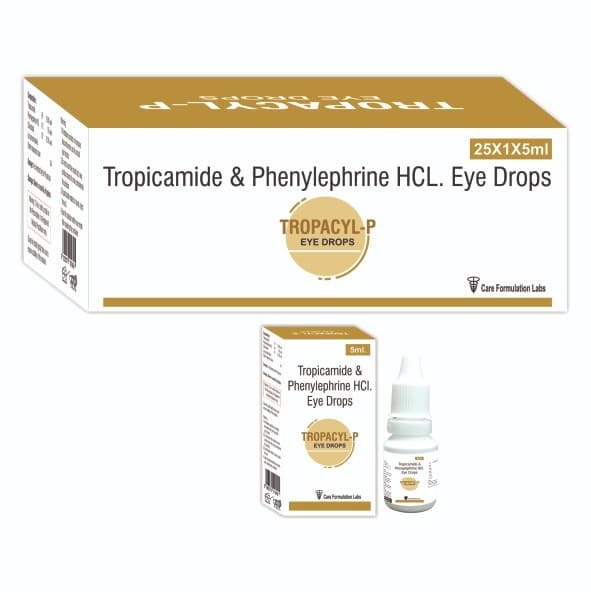 Tropicamide & Phenylepherine HCL  Eye Drop