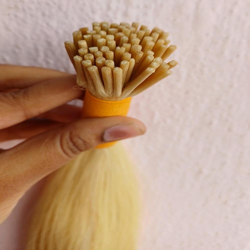 Indian Virgin Raw Hair - 20 Inch Straight I-tips, Ethically Sourced, 100% Chemical-free, Luxuriously Soft & Silky Texture, Perfect For Weaves & Wigs